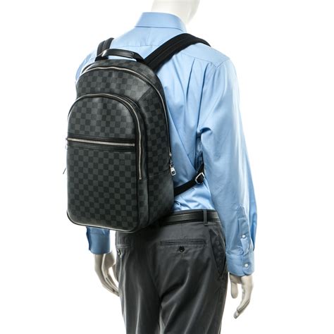 louis vuitton graphite backpack